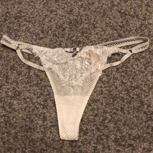 Light silver grey thong- NWT